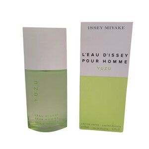 Issey Miyake L'Eau D'Issey Pour Homme YUZU Limited Edition 4.2oz Discontinued